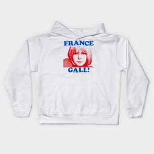 France Gall / 60s Style Retro Fanart Design Kids Hoodie